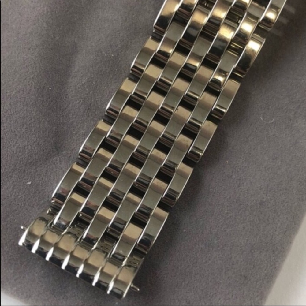 New authentic Michele Deco Steel Watch band 18 MM